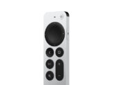 Apple TV Siri remote with touch-enabled clickpad.